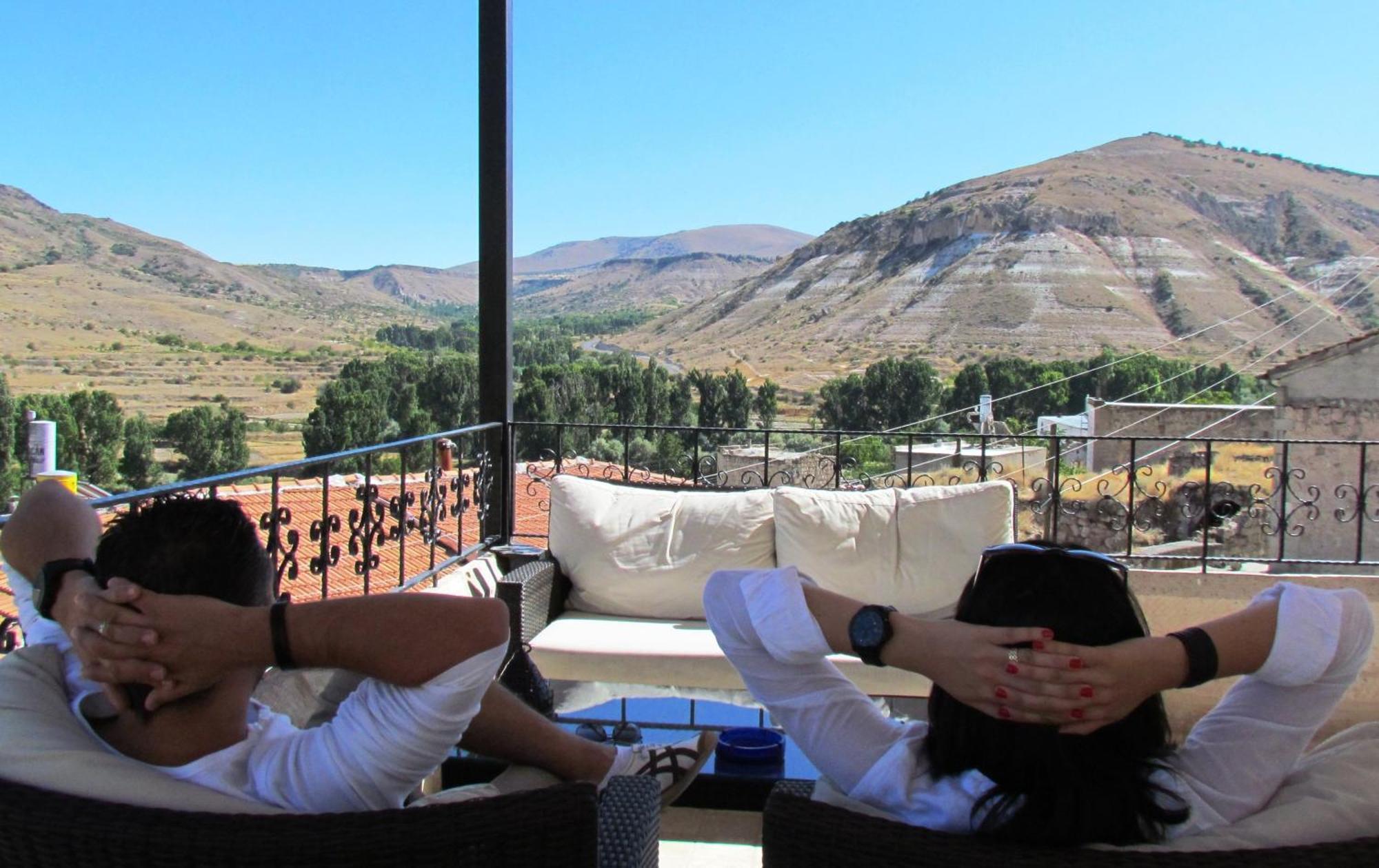 Monte Cappa Cave House Bed & Breakfast Ürgüp Bagian luar foto